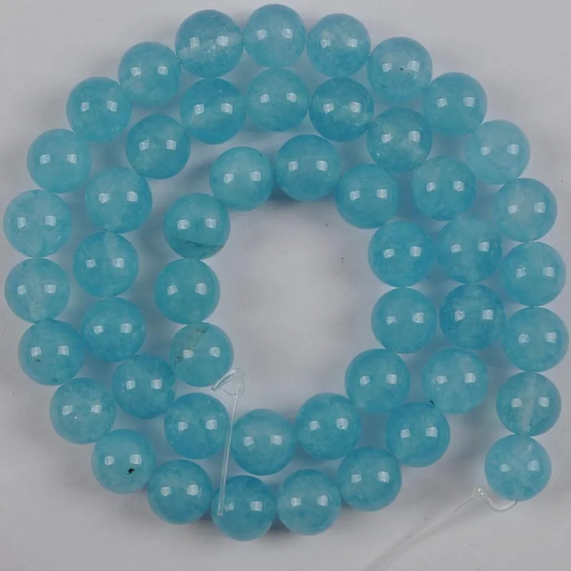 

8MM Amazonite Round Stone Loose Beads Strand 15.5 Inch Jewelry For Woman Gift Making B350