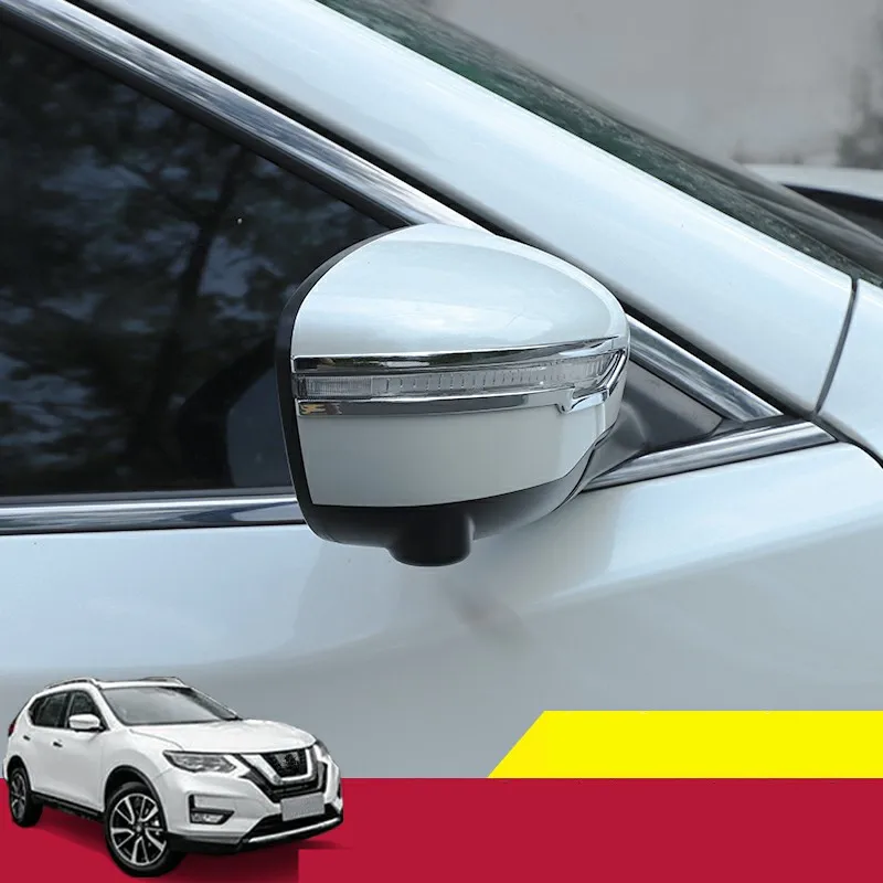 Для Nissan X trail T32 2014 2019 зеркальная полоса заднего вида устойчивая к царапинам яркая