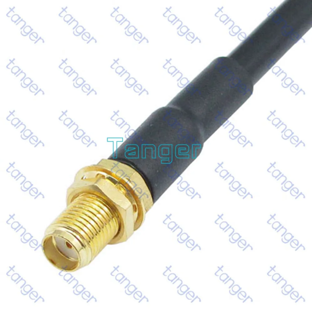 Женский коаксиальный кабель 20 дюймов 50 см|angle connector|l connectorangled cables |