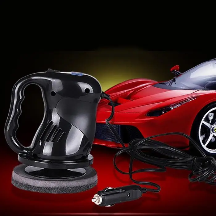 Home Electric Car Self-service Waxing Polishing Glazing Machine Home and polishing the car 12V 40W Black Orange ABS