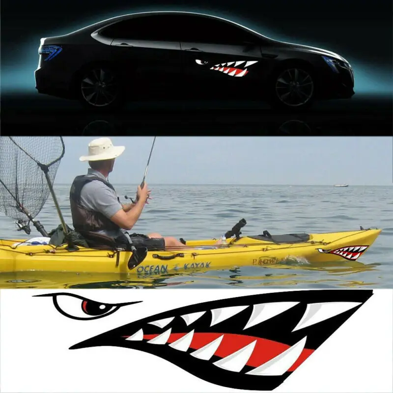 2 шт. виниловые наклейки для Каяка каноэ лодки | Дом и сад