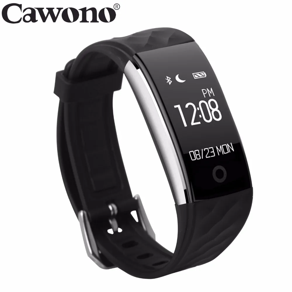 Cawono Bluetooth S2 смарт браслет монитор сердечного ритма IP67 Спорт умный Фитнес трекер