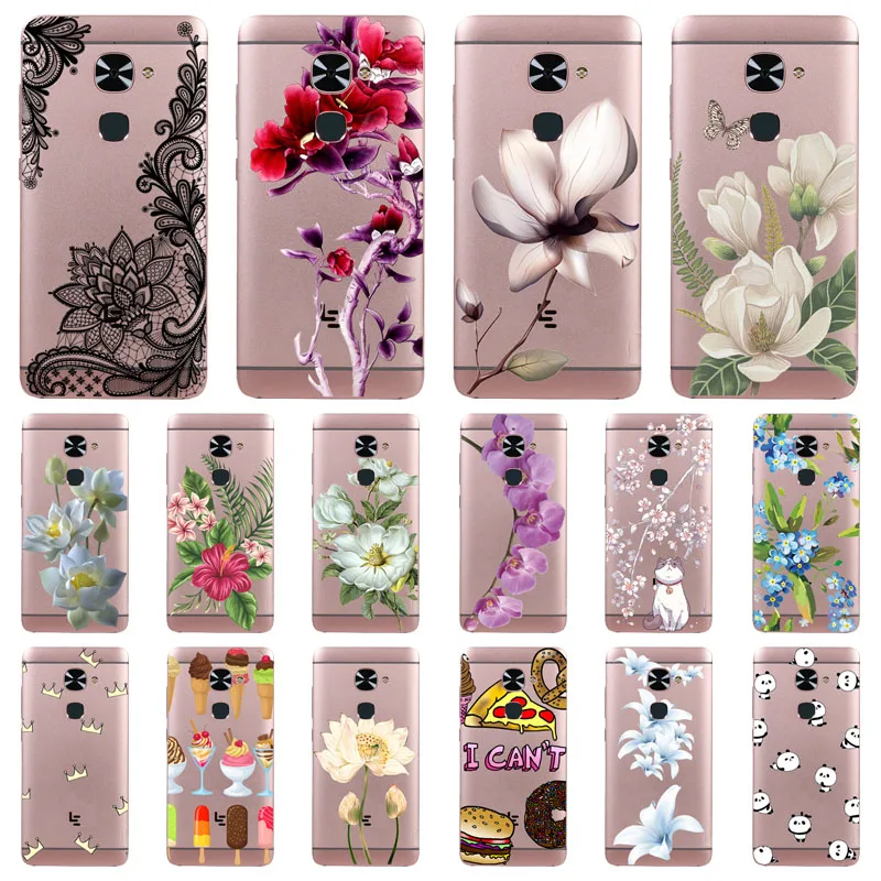 Soft TPU for letv leeco le s3 2 pro X620 X626 X622 X522 X520 X526 max x820 3 x720 Coolpad Cool1 Case flower Cover protect case |