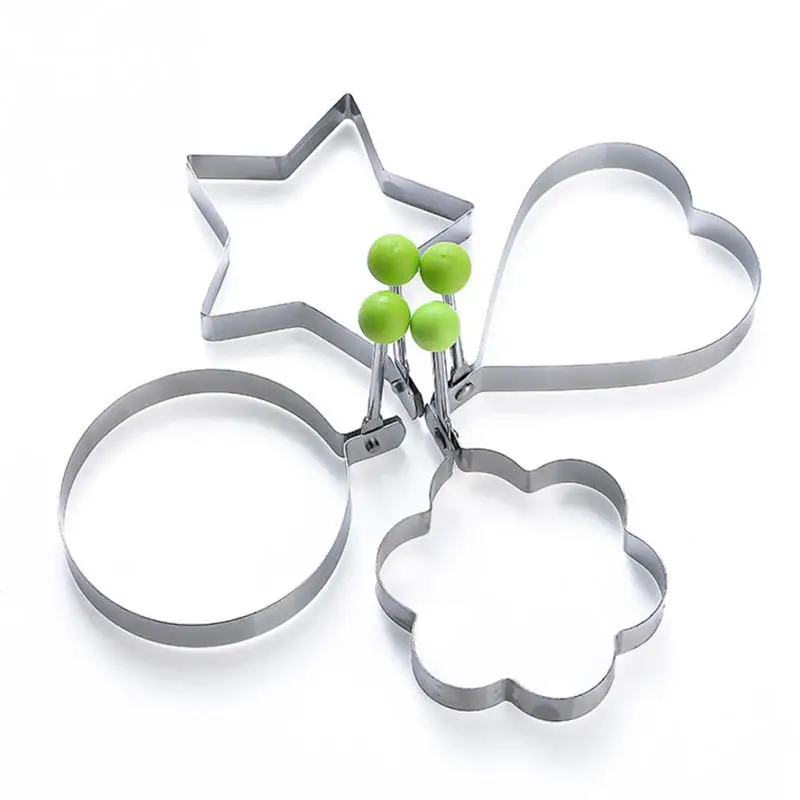 4 варианта расцветки Нержавеющая сталь форма для жарки яиц в виде веселого