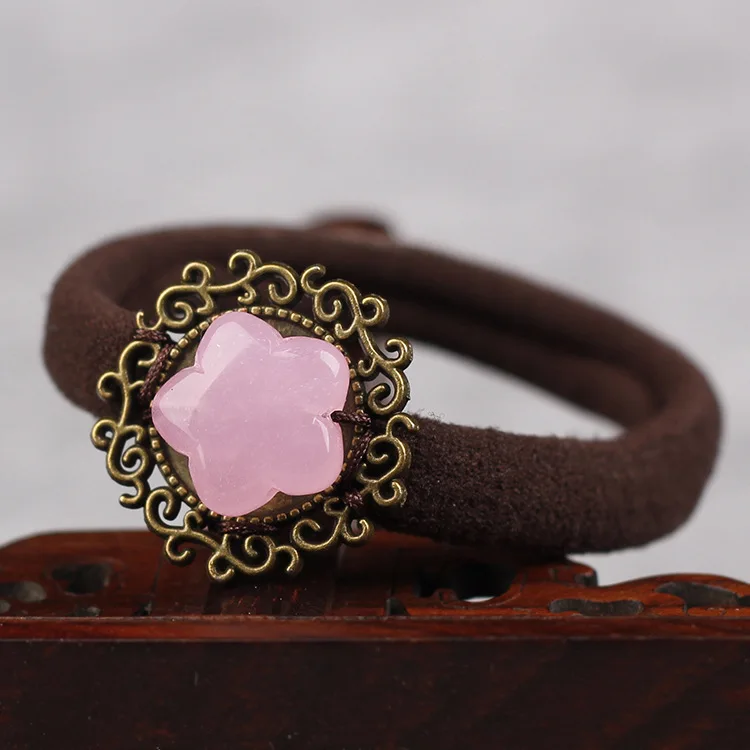 9 дизайн старый китайский ветер cloisonne lapis Цветы hairband, халцедон этнические аксессуары для волос, классические Винтажные Украшения для волос