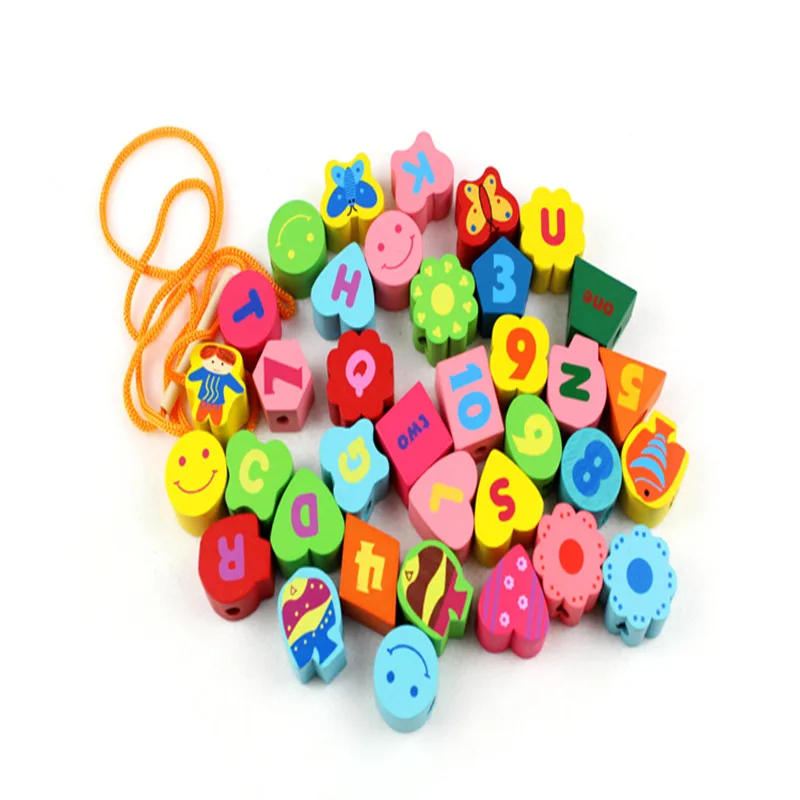 36 шт. дошкольные Деревянные Монтессори математика Math Material игрушки для детей