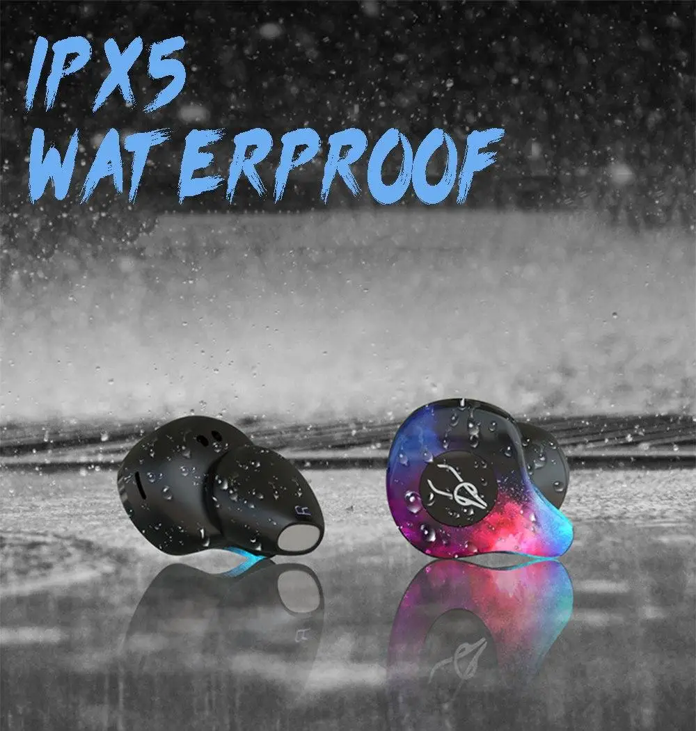RGLM Sabbat X12pro 3D стерео звук V5.0 Bluetooth наушники невидимые настоящие водонепроницаемые беспроводные наушники спортивные наушники