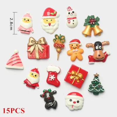 3 1 комплект стикер для холодильника прекрасный холодильник ПВХ магнитный мультфильм Рождественский подарок на год магниты на холодильник украшения дома аксессуары - Цвет: 3