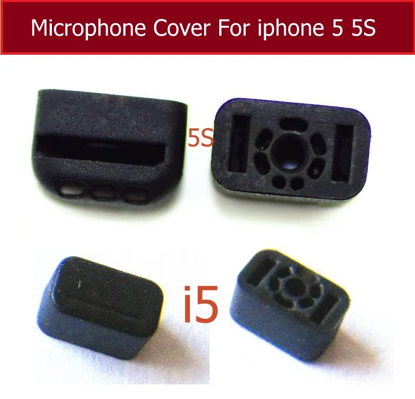 Оригинальный резиновый защитный чехол для микрофона премиум-класса Apple iPhone 5