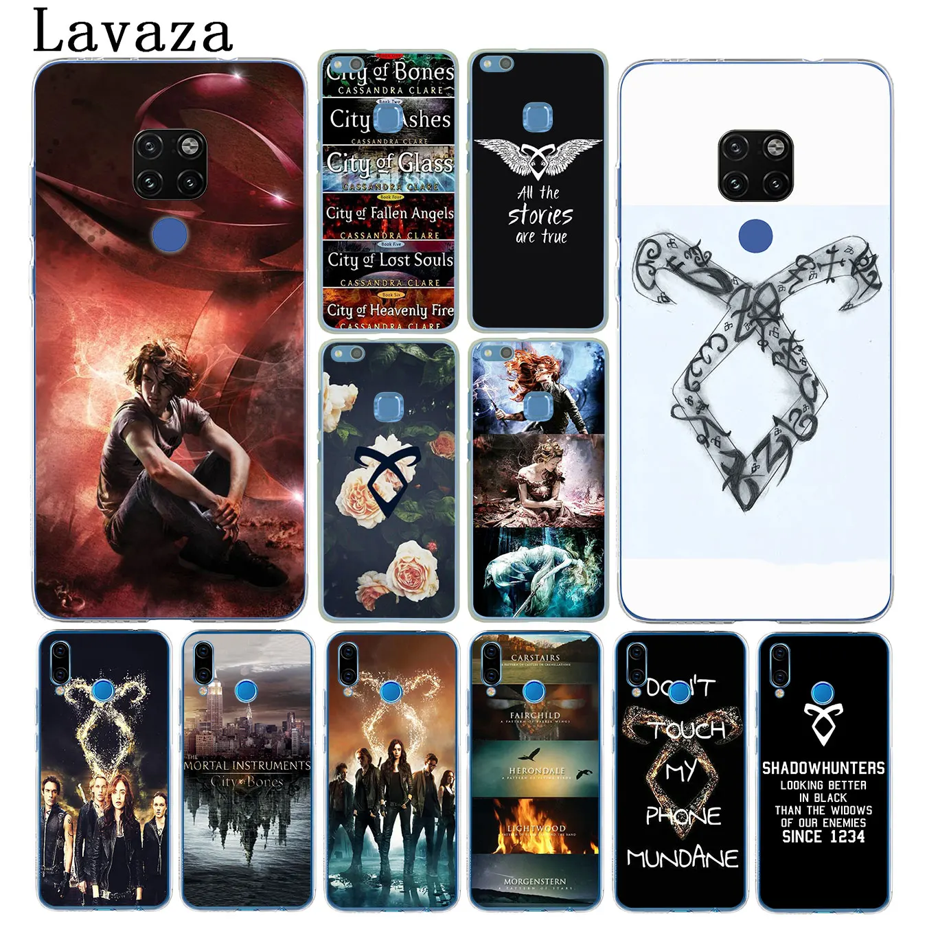 Чехол для телефона Lavaza Mortal Instruments City Of Bones Huawei Mate 30 10 20 Pro Lite Y6 Prime Nova 5I 4 3i 3 2i 2