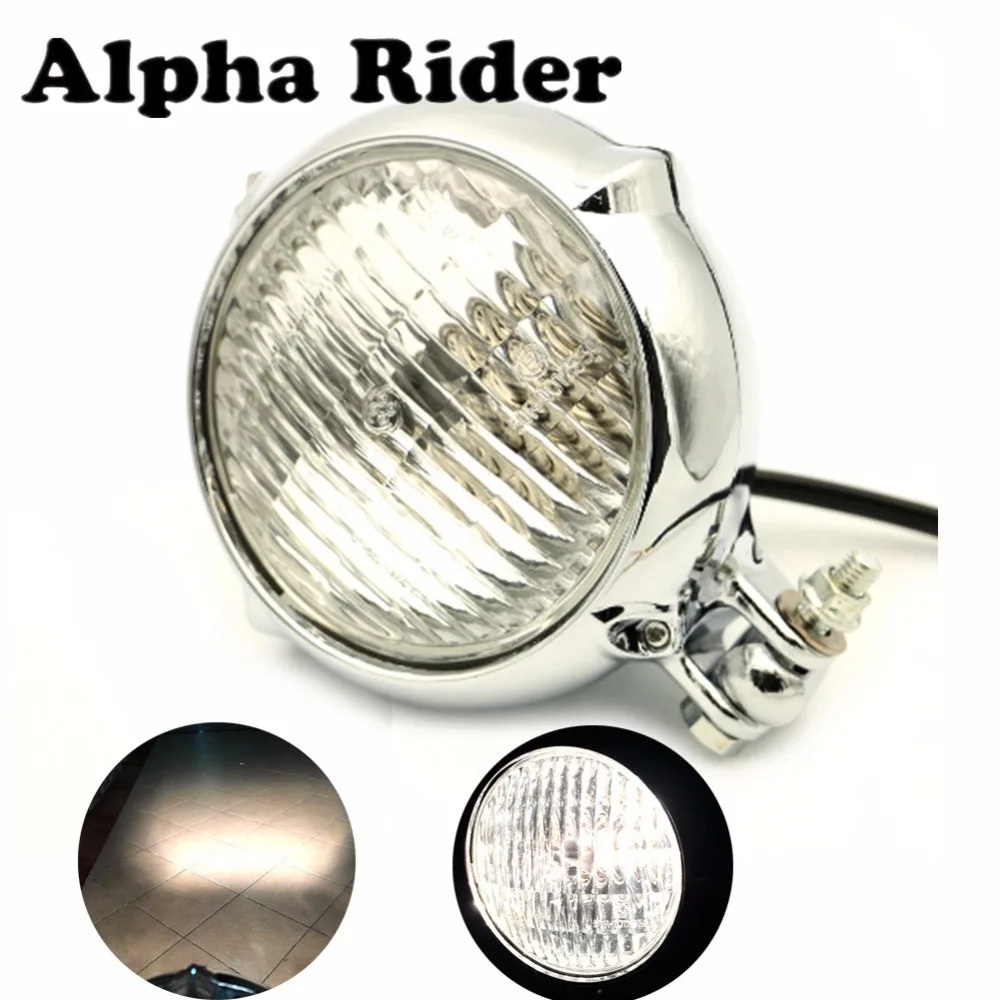 Новый Винтажный антикварный стиль Hi/Lo луч мотоциклетный головной светильник