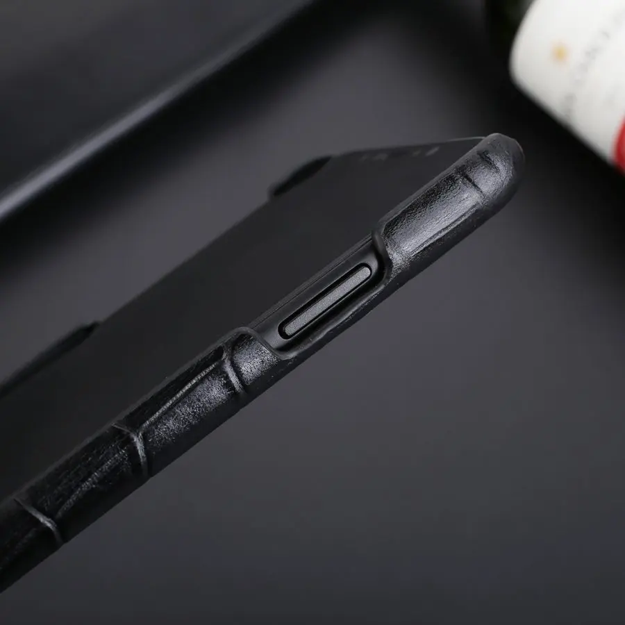 Чехол-накладка для iPhone X XS 11 12 Pro Max XR 7 8 Plus SEII из натуральной кожи | Мобильные
