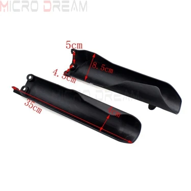 2 шт. для мотокросса MX Enduro Пластик вилка гвардии SX SXF XC F W EXC 250 350 450 500 TC FC TE FE 2015 2016 2017