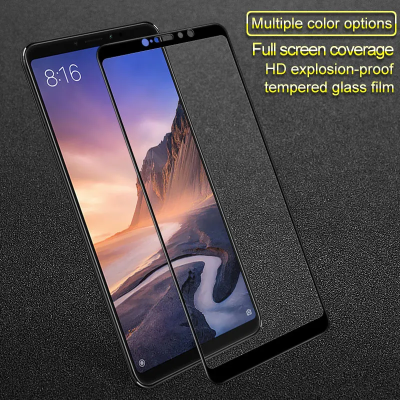 Imak Для Xiaomi mi Max 3 Blackshark Red mi Note 5 Pro Red mi 6 Pro A2 Lite Полное покрытие экрана закаленное стекло Защита экрана