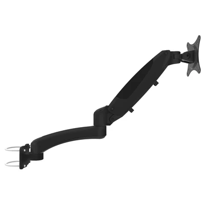 Черный DL-GM112B крепление для телевизора на полюсе 15-2" 0-8 кг ЖК-монитор держатель газовая пружина подъемная Поворотная растягивающаяся подставка длинный Кронштейн для ТВ arm - Цвет: Черный