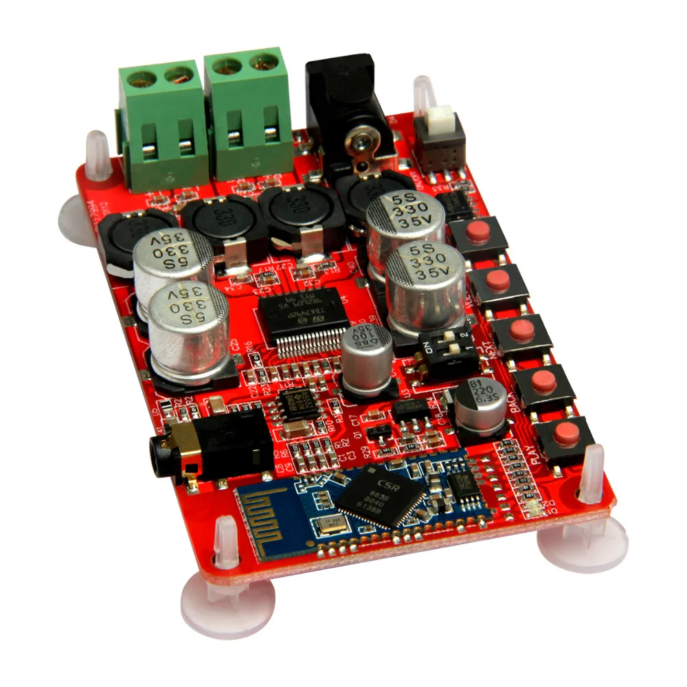 TDA7492P 50 Вт + беспроводной Bluetooth 4 0 аудио приемник Цифровой усилитель плата AUX