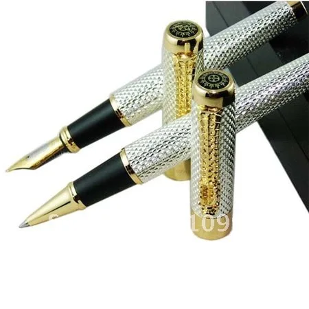 JINHAO 1200 серебро дождь Дракон fontain ручка и роликовая ручка|fontaine pen|jinhao 1200pen pen |