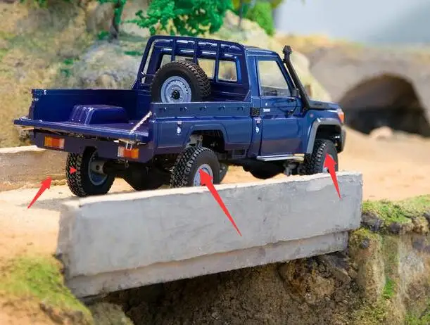 Гусеничные Шины 26 мм X 85 для 1/10 осевого SCX10 RCW4D D90 TAMIYA CC01 HLIUX Toyota Land Cruiser LC70 TF2 LC80 HRAXXAS