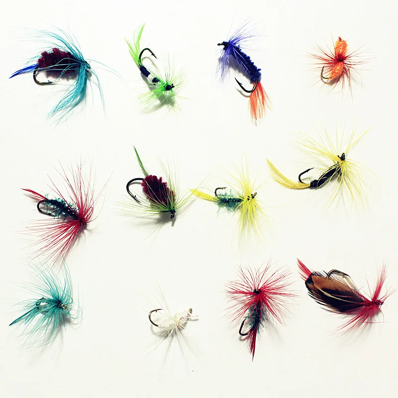 Искусственная рыболовная приманка в виде насекомых 12 шт. набор приманки для