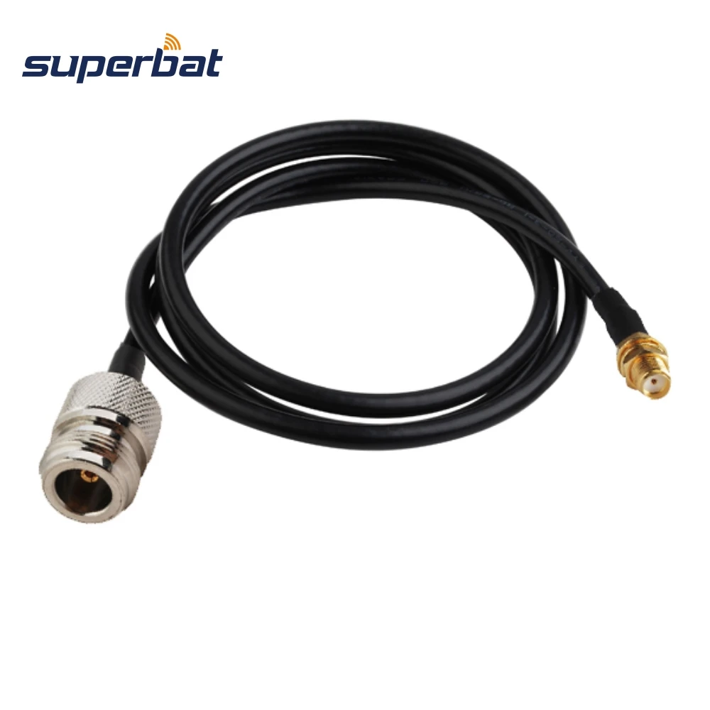 Кабель удлинитель Superbat с N образным разъемом на SMA разъем 1 м|cable power|cable papercable spacing |