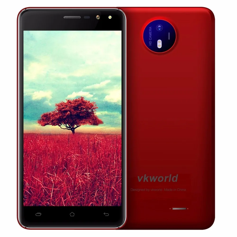 Оригинал VKworld F2 3 Г Мобильные Телефоны Android 6.0 2 ГБ RAM 16 ROM Quad Core Смартфон 8MP Камера Dual