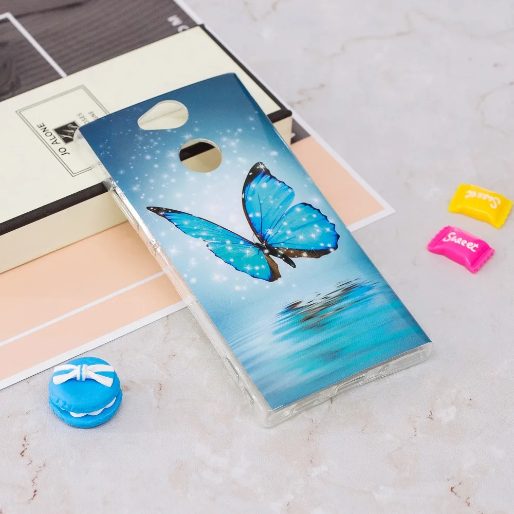 Luminous Case for coque Sony Xperia XA2 Dual Silicone Cover / L2 |