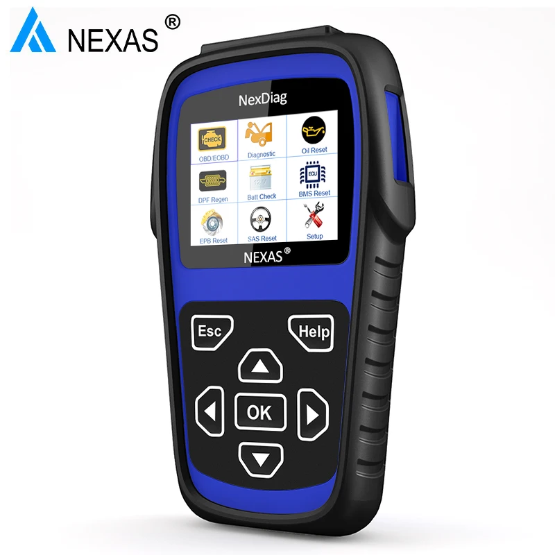 Nexas ND602 OBD2 диагностический инструмент для Jaguar Land Rover ABS SRS подушка безопасности ДПФ