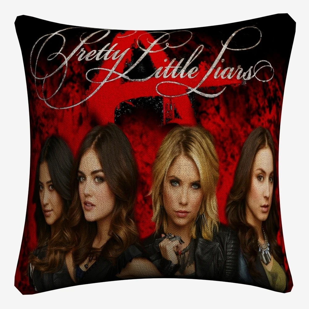 Pretty Little Liars ТВ серия хлопок и лен наволочка 45x45 см декоративная чехол для дивана
