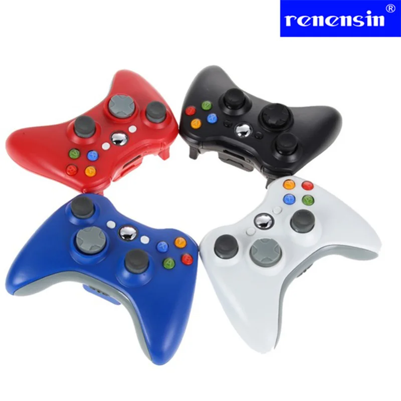 

Renensin 2.4GHz Wireless Gamepad Remote Controller For Xbox 360 Wireless Controller For Official Microsoft XBOX Game Controller