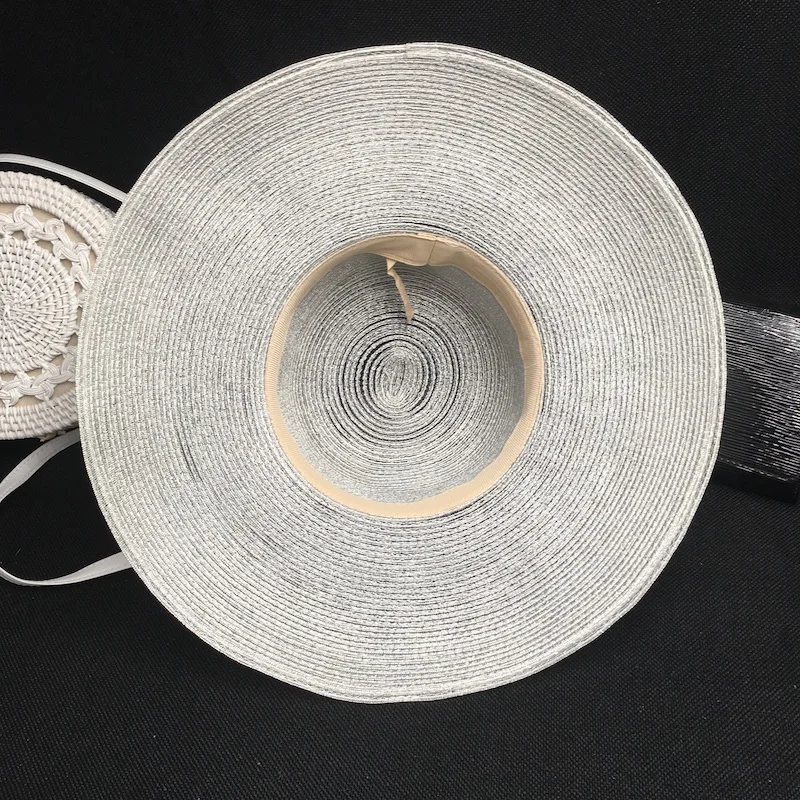 Ms summer sunscreen basin hat HaiBianFang straw folding beach joker to travel | Аксессуары для одежды