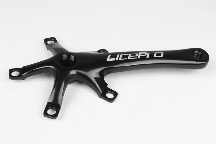 Litepro одна скорость 130BCD складной велосипед шатун BMX цепь колеса 45 T/47 T/53 T/56 T/58 T AL7075 цепь колеса 170 мм кривошипно-цепное кольцо