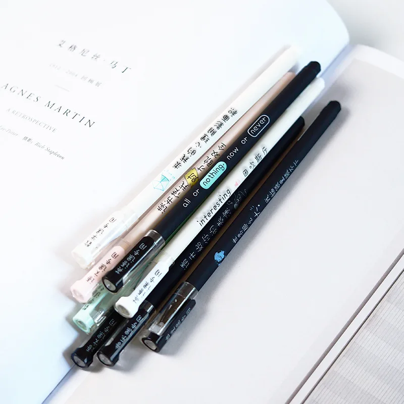 3pcs Student Creative Science Pen Needle Black Wholesale I Academic | Канцтовары для офиса и дома