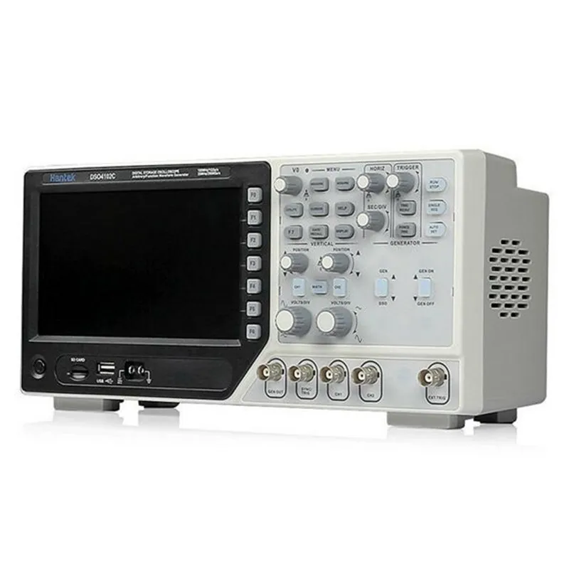Портативный осциллограф Hantek DSO4102C Benchtop 2 канала 100 МГц USB осциллографы
