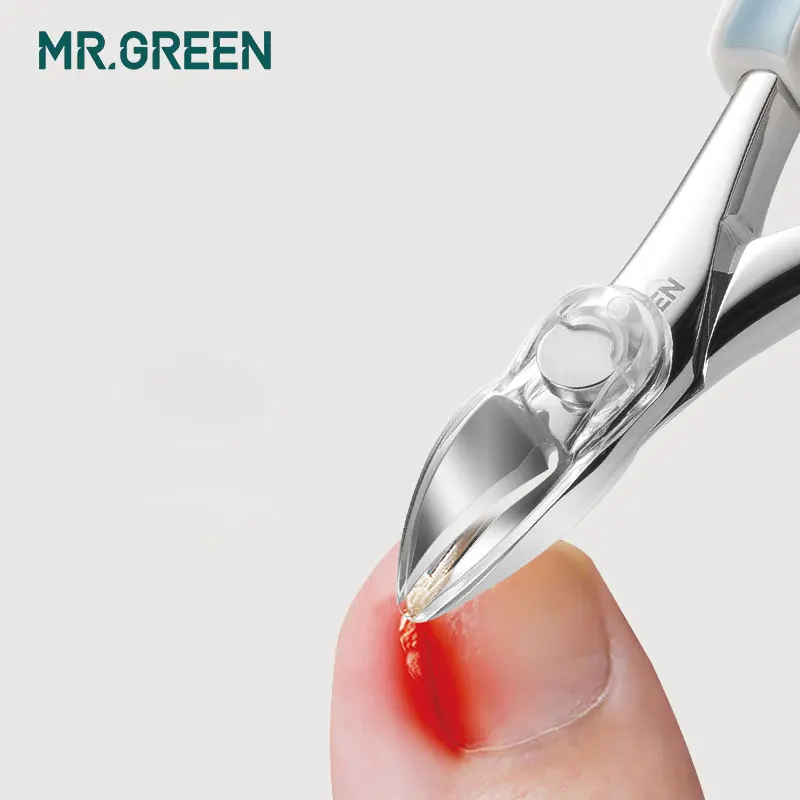 MR.GREEN клиппер Маникюрный Инструмент профессиональные плоскогубцы из нержавеющей