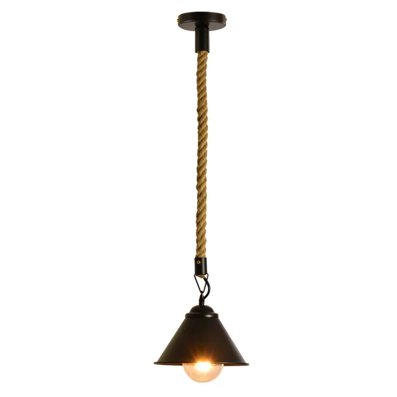 

American creative retro black design restaurant bar cafe lighting personality industrial wind Pendant Lights WF605920