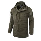 Армейские военные куртки M65 Водонепроницаемая ветровка худи полевая камуфляжная Мужская одежда для тактической охоты Походное пальто