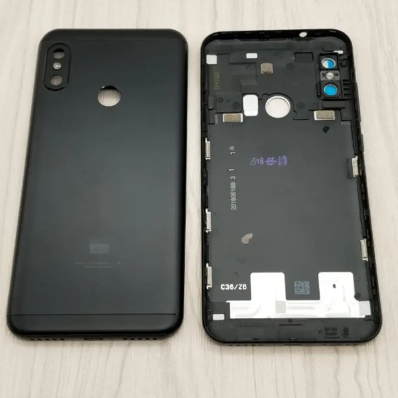 Оригинальный Задняя накладка для Xiaomi Redmi 6 Pro Батарея крышка Корпус дверь Дело