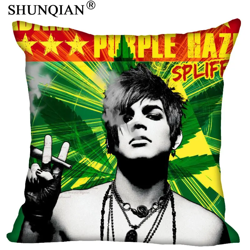Custom Square Pillowcase Adam Lambert Cool soft Pillow Cover Zippered Free shipping More Size(Two Sides) DIY Pillowcase - Цвет: 17