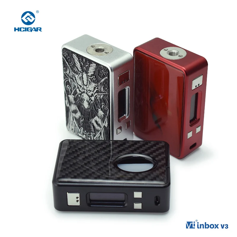 Оригинальный HCIGAR VT inbox V3 squonker мод выход 1 75 Вт испаритель Evolv DNA75 чип питание 18650