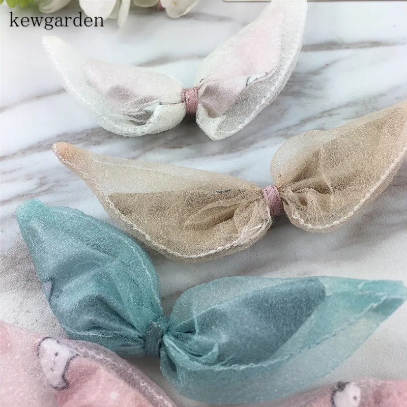 Kewgarden DIY Craft Supplies Hairbow Headband Accessories Handmade Hairband Bowknot 11cm 10Pcs / Set | Дом и сад