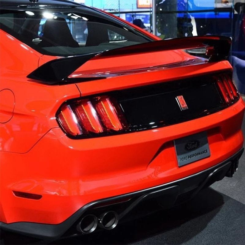 Высокая твердость и качество ABS материал для Ford Mustang 4 Сегмент GT заднее крыло спойлер грунтовкой или любой краской