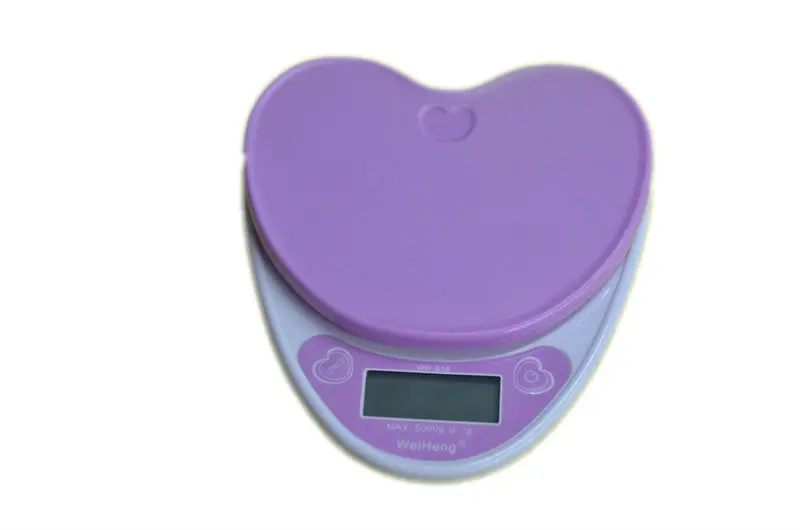 5 кг 1 г Love Heart кухонные весы 5000 прецизионные электронные цифровые лабораторные