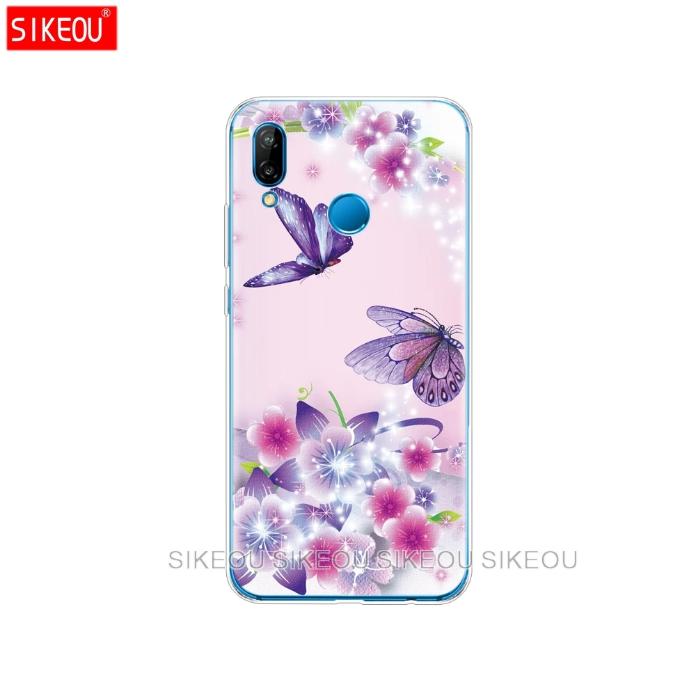 Силиконовый чехол для huawei Nova 3 мягкий из ТПУ 3i задняя крышка 360 полноразмерный