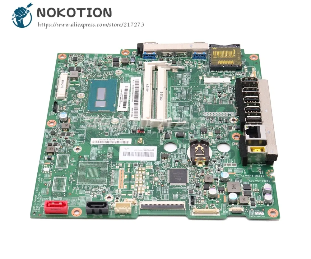 NOKOTION 5B20K70170 S5030 MB 14055-2 348,01X05,0021 для lenovo C50-30 все-в-одном материнская плата AIO SR24B 3825U Процессор
