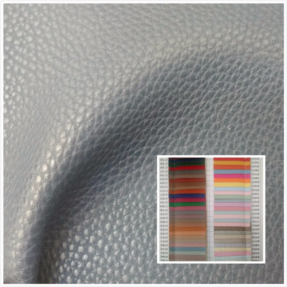 Новинка! Искусственная текстура личи искусственная кожа 50 цветов текстиль ткань