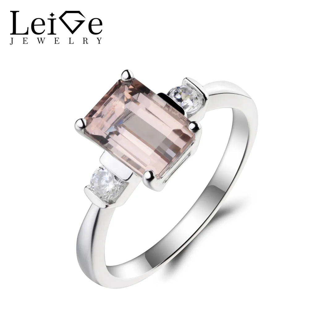 Женское Обручальное кольцо с изумрудом|morganite engagement ring|925 sterling gemstone ringsgemstone rings silver |