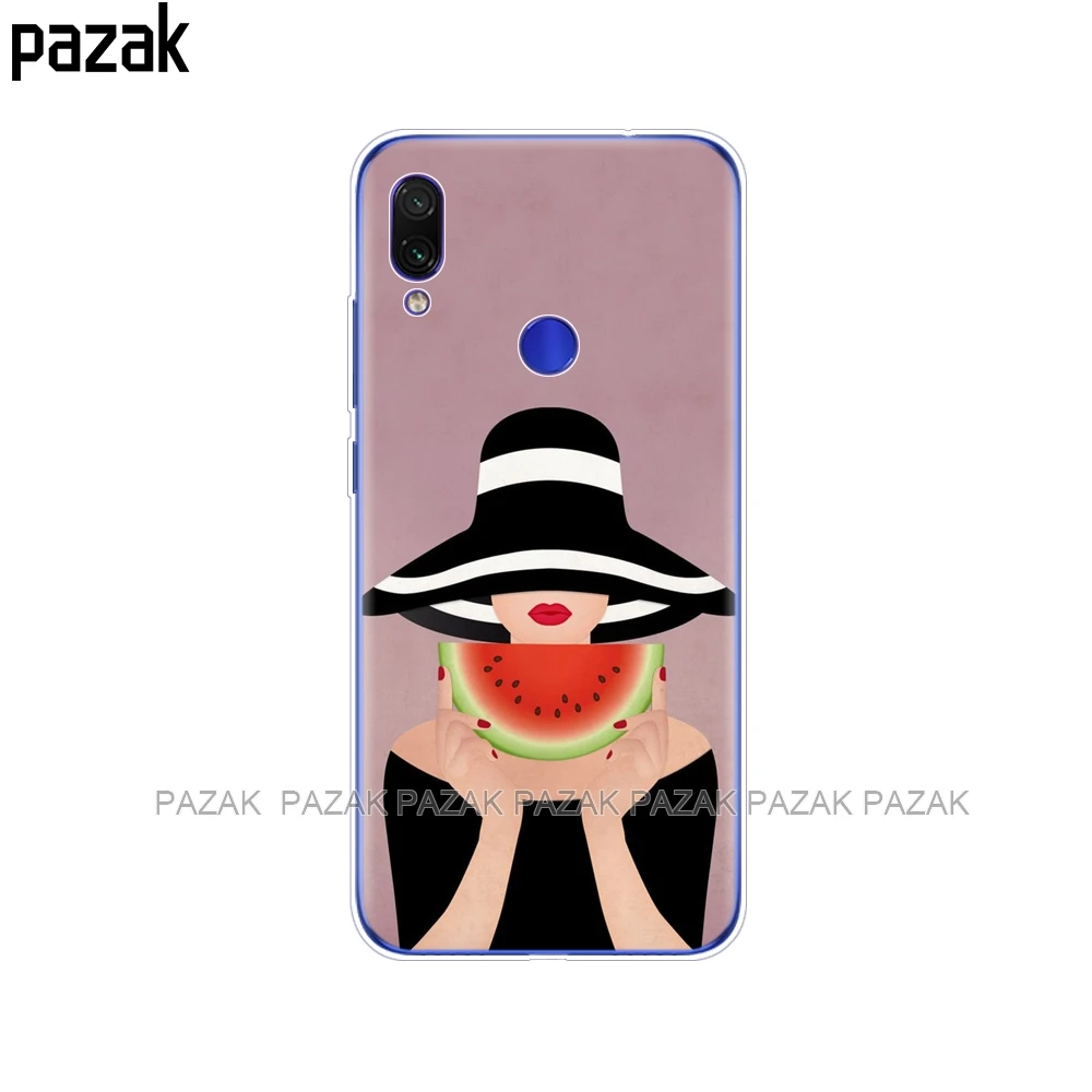 10624 Для Xiaomi Redmi Note 7, силиконовый мягкий ТПУ чехол для xiaomi redmi note 7 pro, чехол 6,3 дюймов, Fundas Coque redmi note7 pro, чехлы - Цвет: 10624