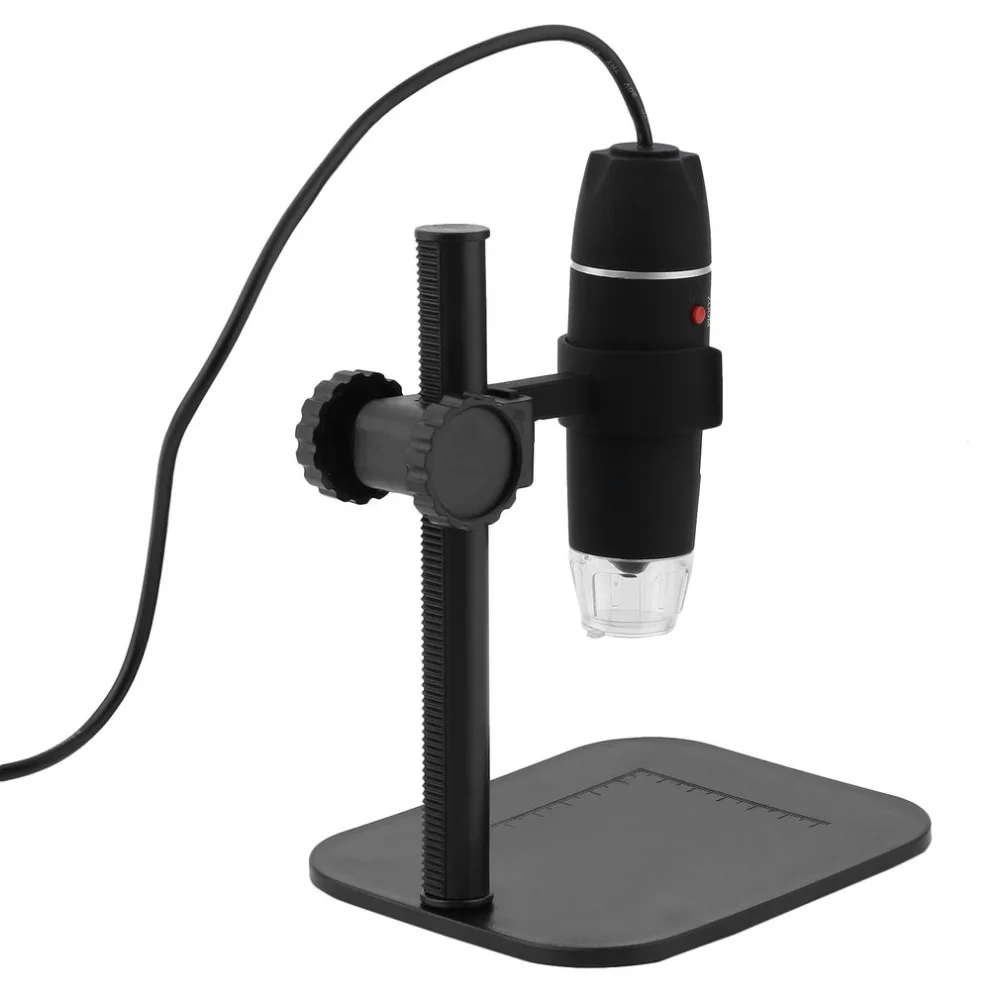 50X к 500X USB LED цифровой электронный микроскоп Лупа Камера черный практические