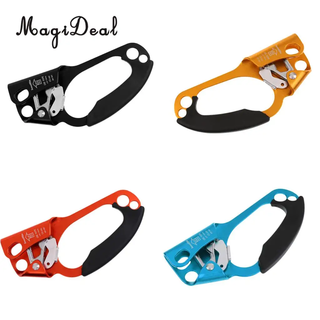 MagiDeal Professional Tree Rock Climbing Hand Ascender Riser 8-13mm Rope Clamp Equipment for Rescue Caving Engineering Supplies | Спорт и