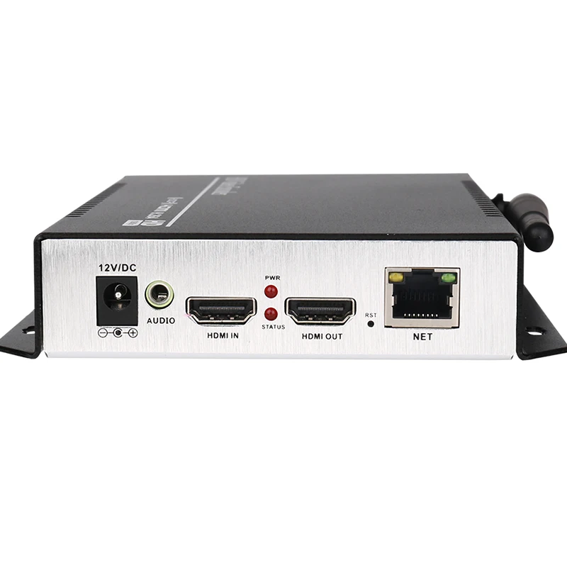 DHL Бесплатная доставка Беспроводной MPEG 4 /H.264 AVC HDMI к IP потокового видео кодировщик